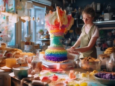 烘焙小能手，创意无限，探索你的烘焙世界！