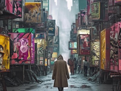 漫步在精心设计的广告迷宫中，一场精心设计的骗局。