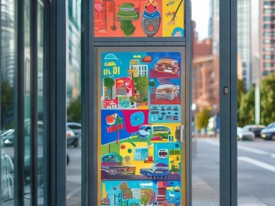 门口贴纸广告设计，提升城市生活品质的创新解决方案