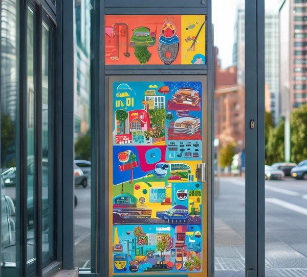 门口贴纸广告规划设计，提升城市生活品质的创新解决方案